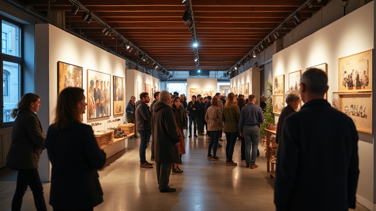 Mise en valeur des créations d'un ébéniste