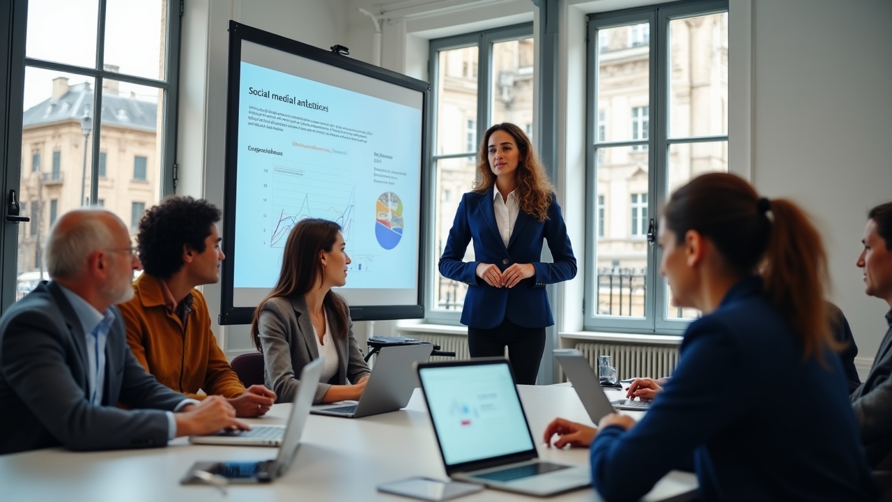 Atelier sur les réseaux sociaux pour artisans